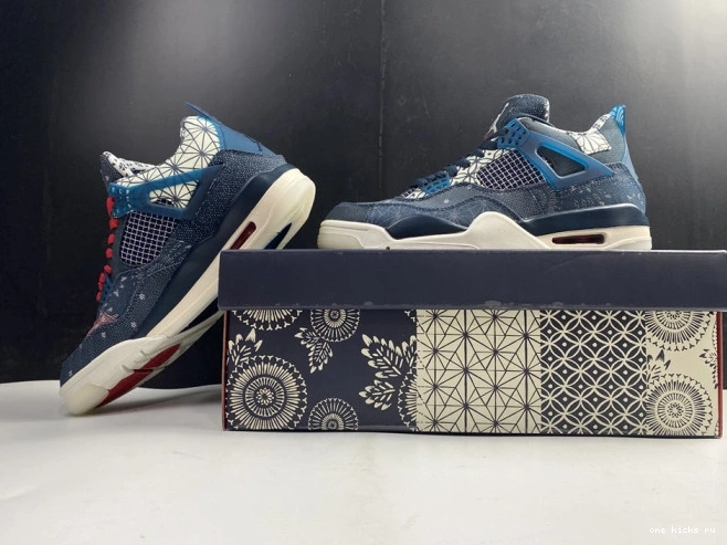 Rep Onekick 4 SE CW0898-400 Retro Sashiko Air Jordan 0606